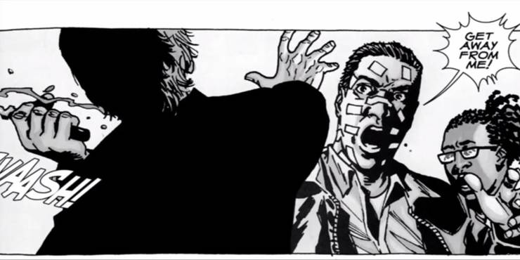 10 Walking Dead Characters Killed By Dumb Luck (In The Comics) 10 Walking Dead Characters Killed By Dumb Luck (In The Comics)